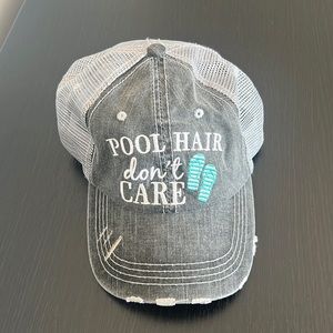 NWT * Katydid Pool Hair Don’t Care Trucker Hat